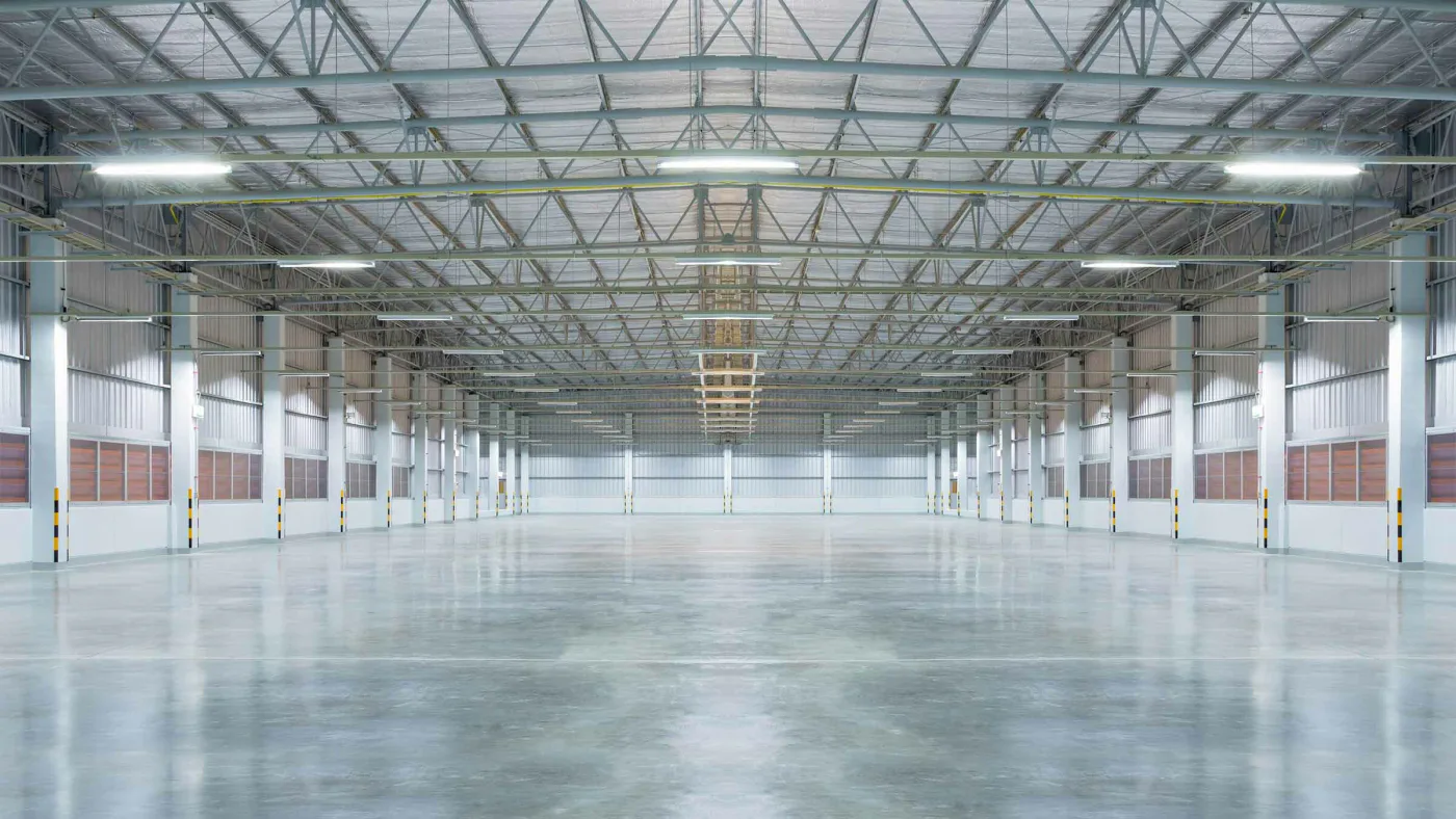 Pavimento industrial preparado para uso continuado